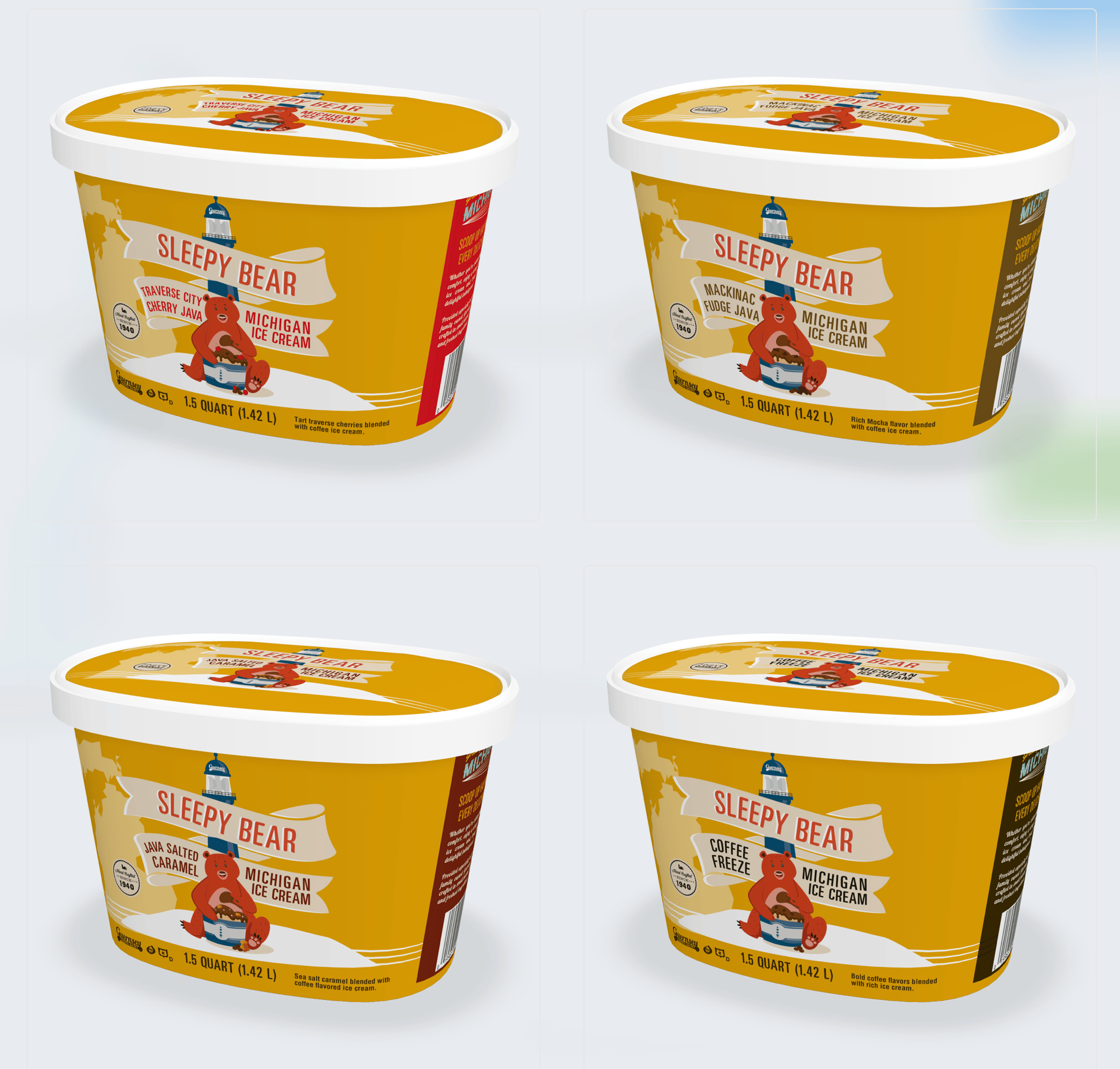 Sleepy Bear Ice Cream Images